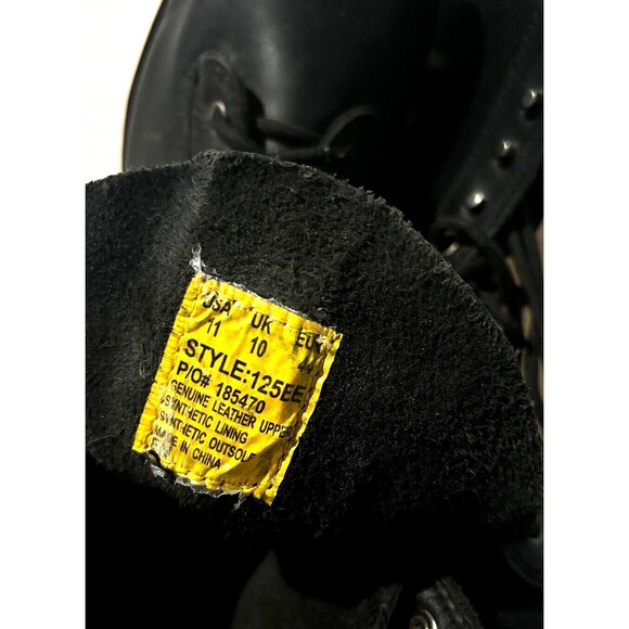 Western Chief Black Leather Work Boots - Men\'s 11 - Heavy Duty, Lace Up, Durable main image 6